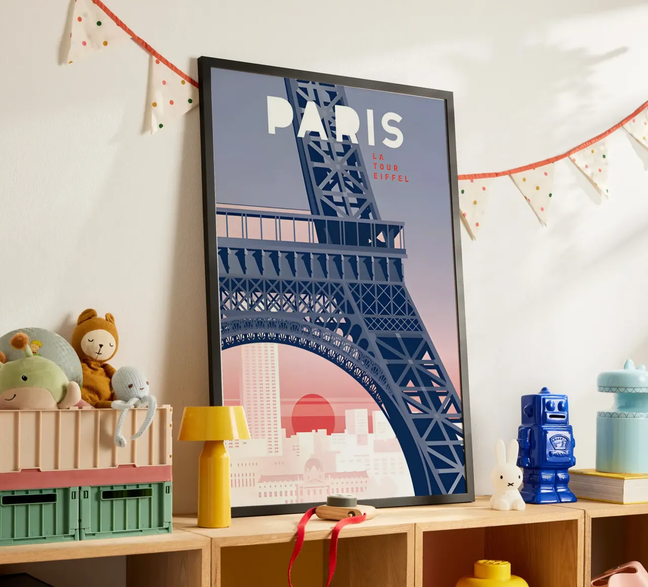 torre eiffel parigi carta hahnemühle da William Allen