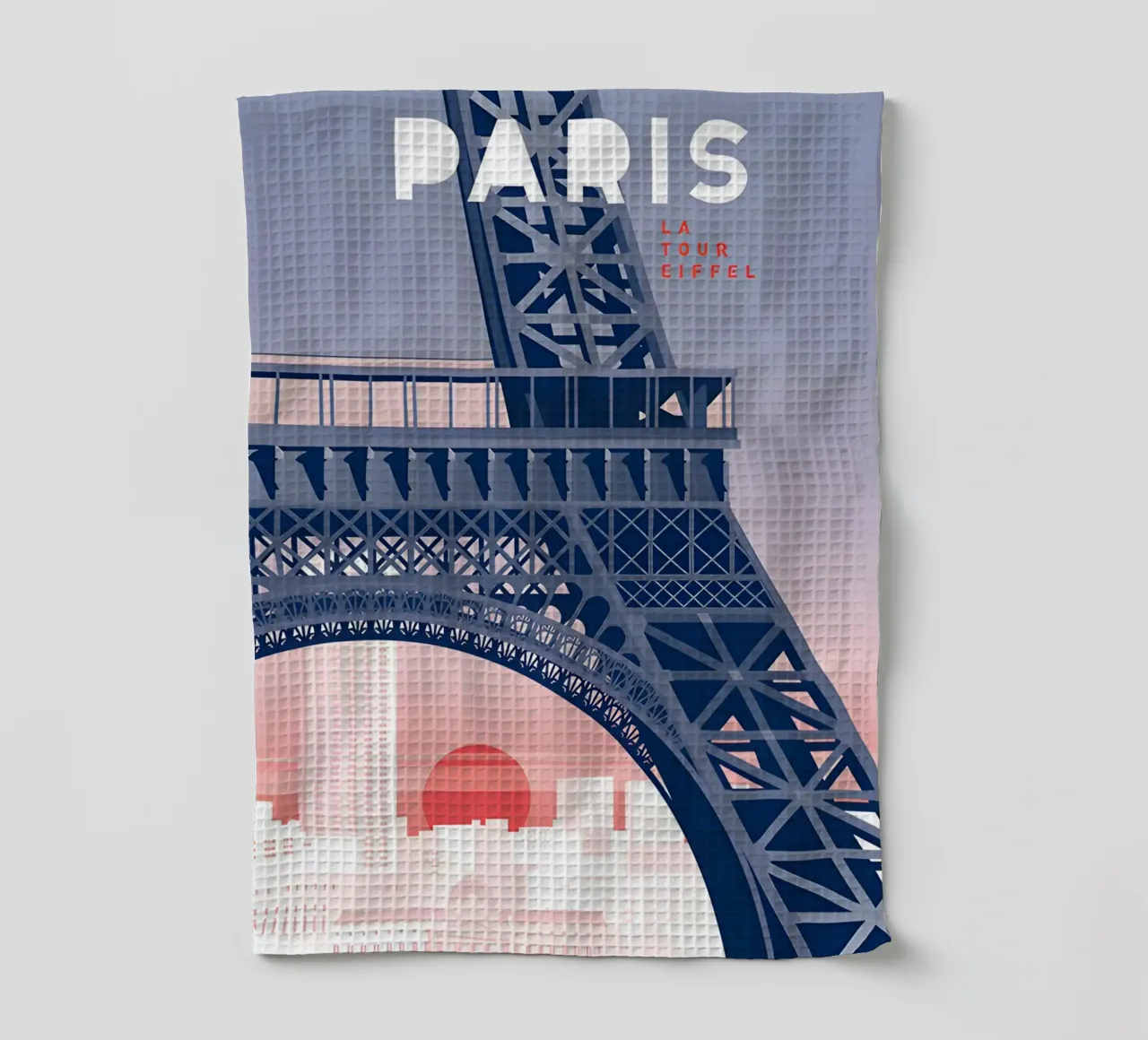 torre eiffel parigi canovaccio da cucina da William Allen