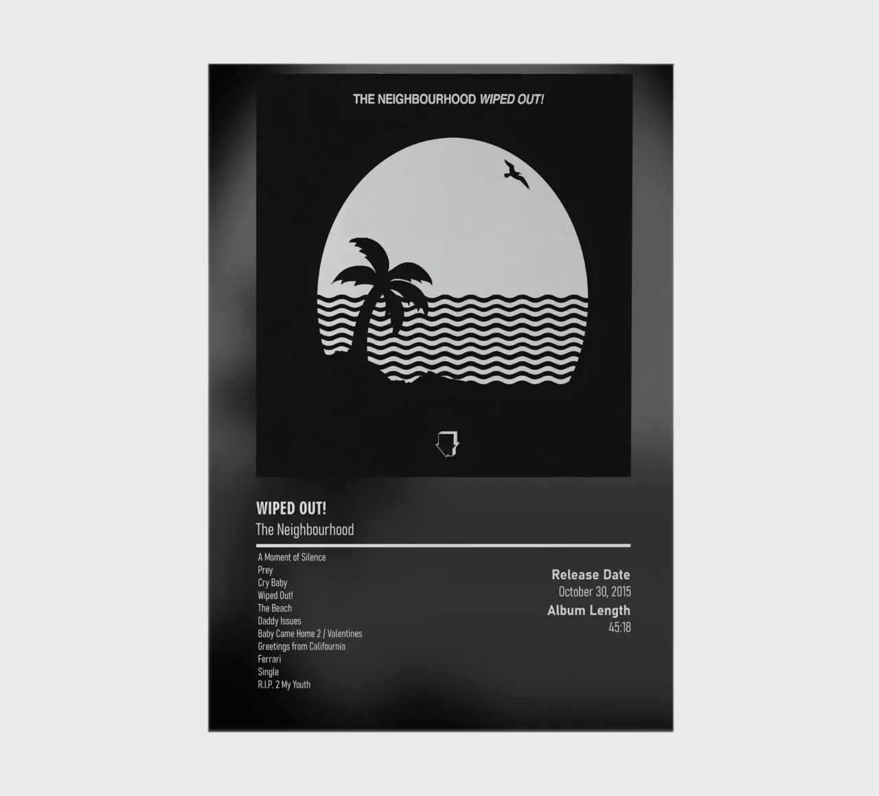 Wiped Out! (2015) by The Neighbourhood notebook by DGUnder