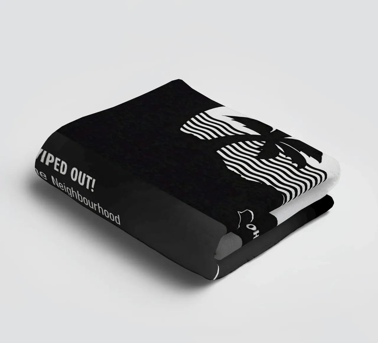 Wiped Out! (2015) by The Neighbourhood asciugamano da bagno da DGUnder