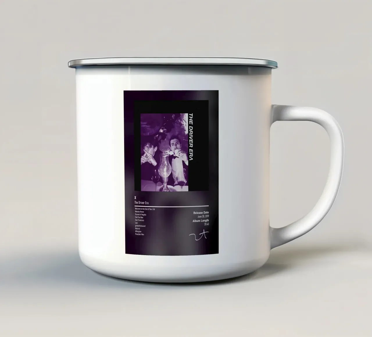 X By The Driver Era tazza in smalto da DGUnder