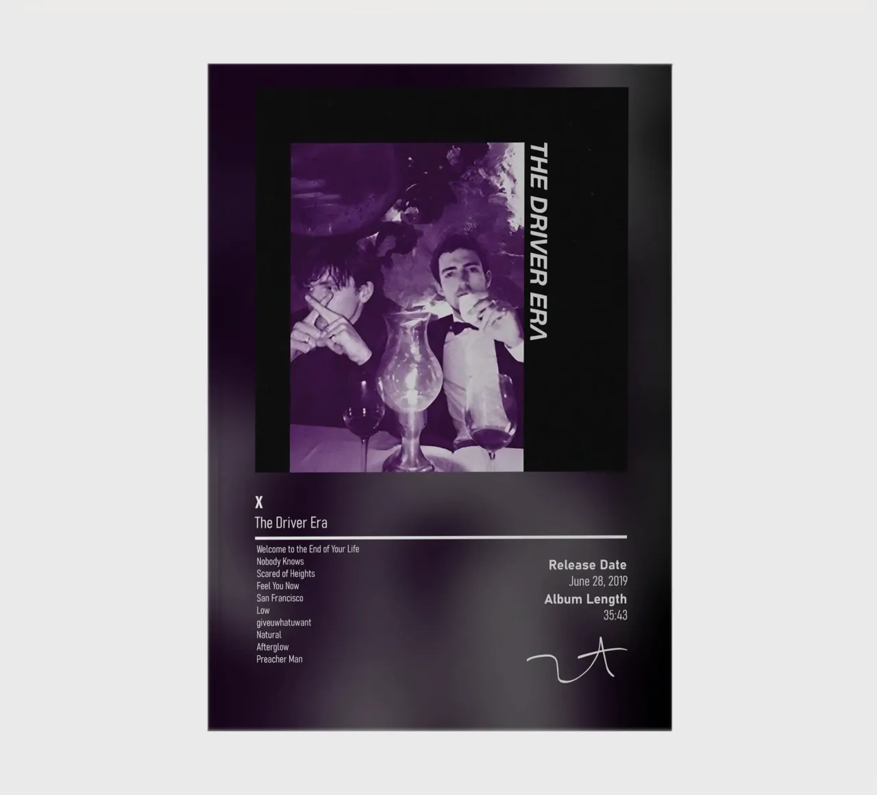 X By The Driver Era notebook by DGUnder