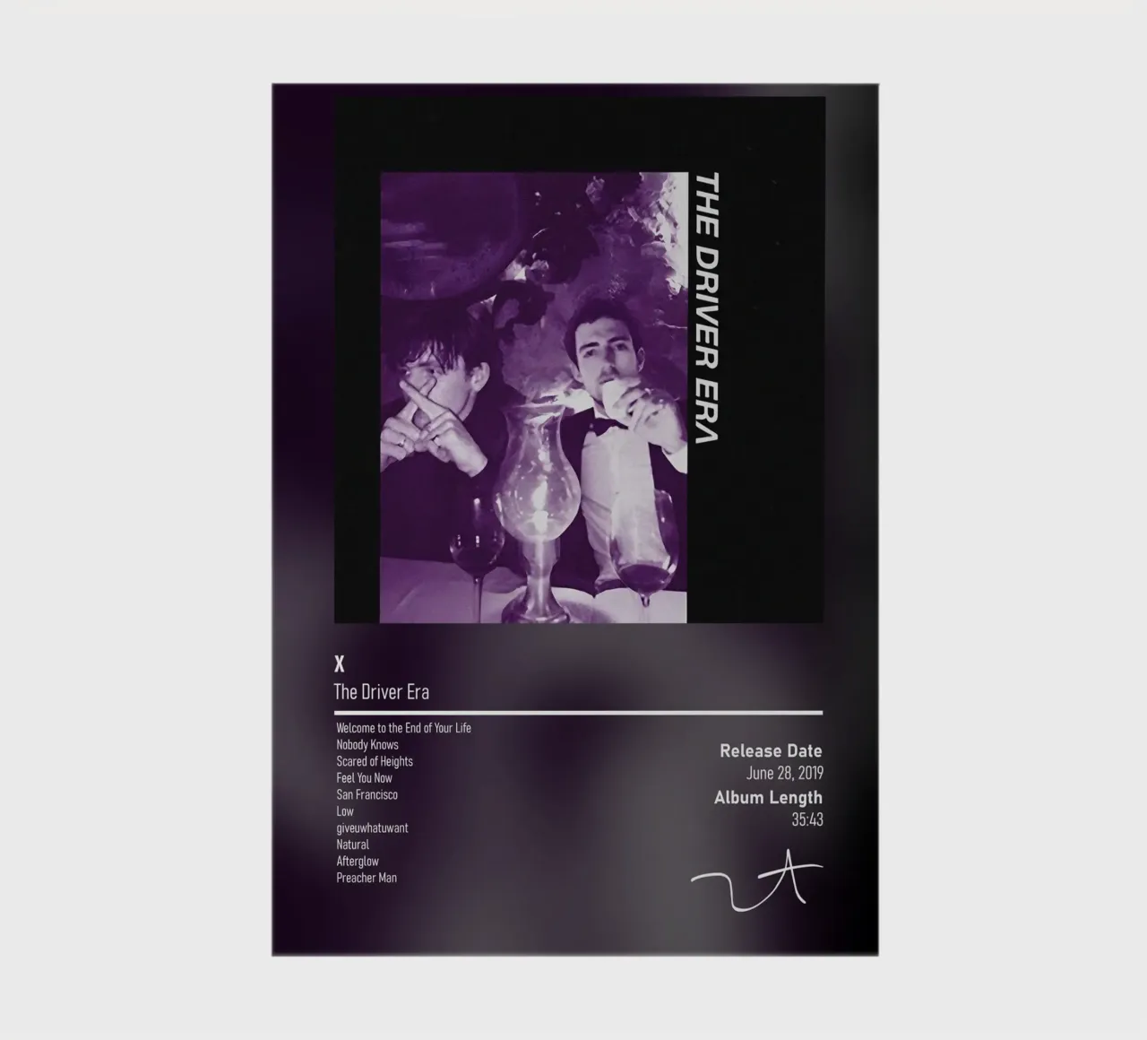 X By The Driver Era notebook by DGUnder