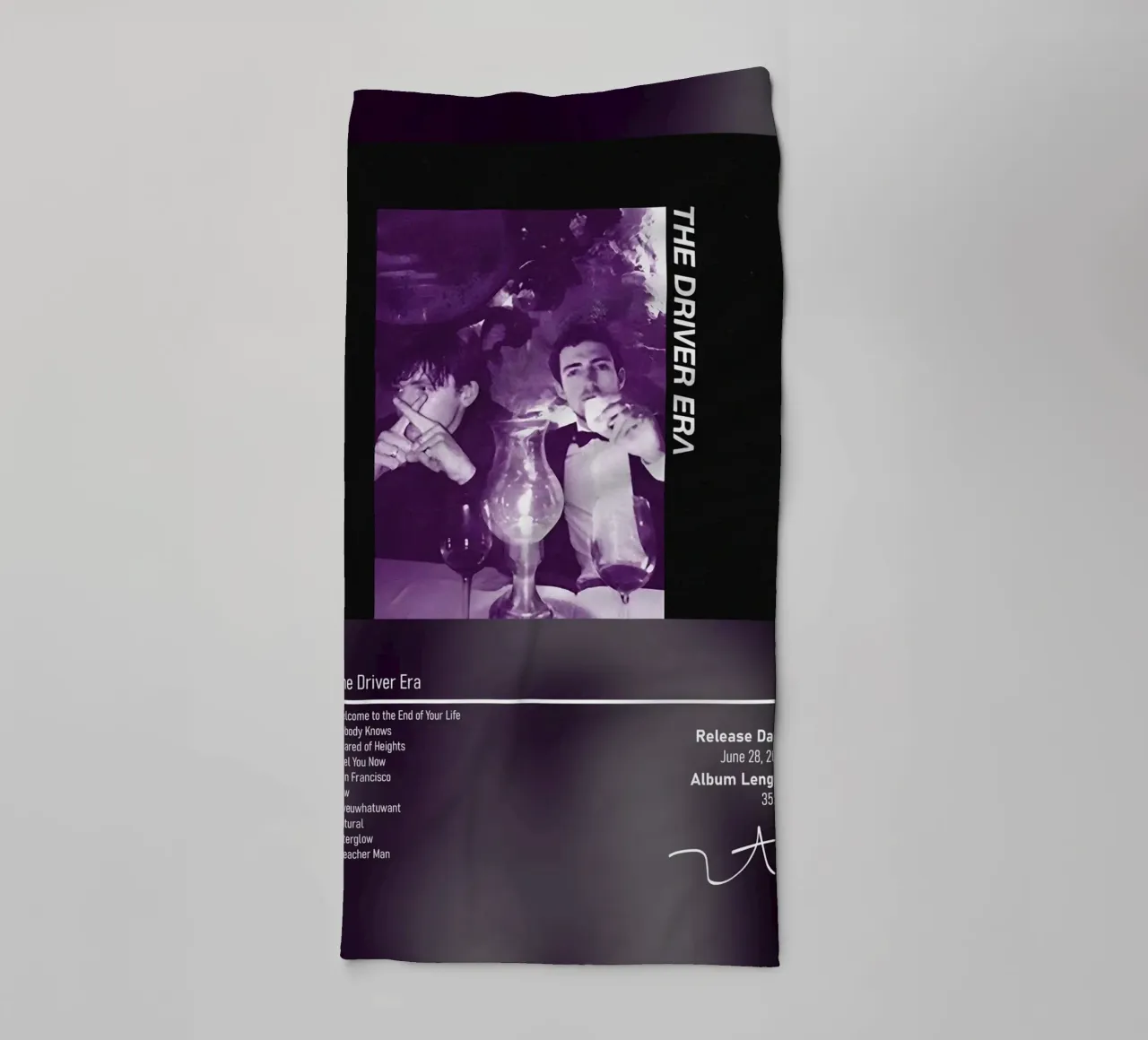 X By The Driver Era asciugamano da bagno da DGUnder