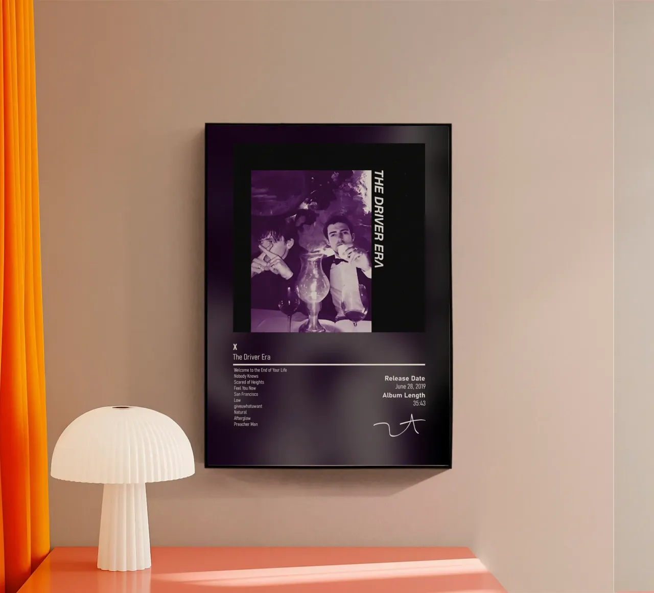 X By The Driver Era plexiglass da DGUnder