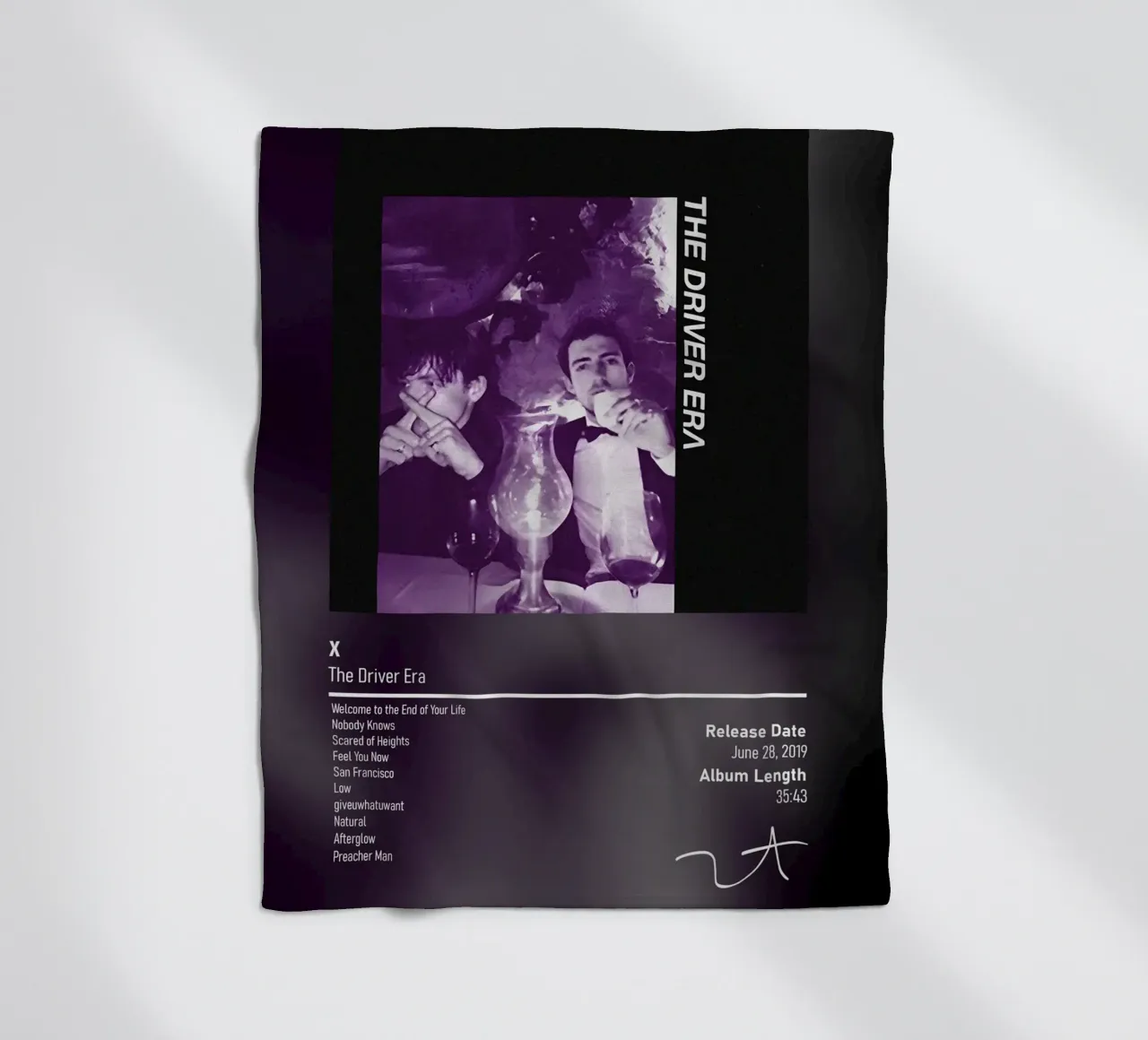 X By The Driver Era coperta in pile da DGUnder