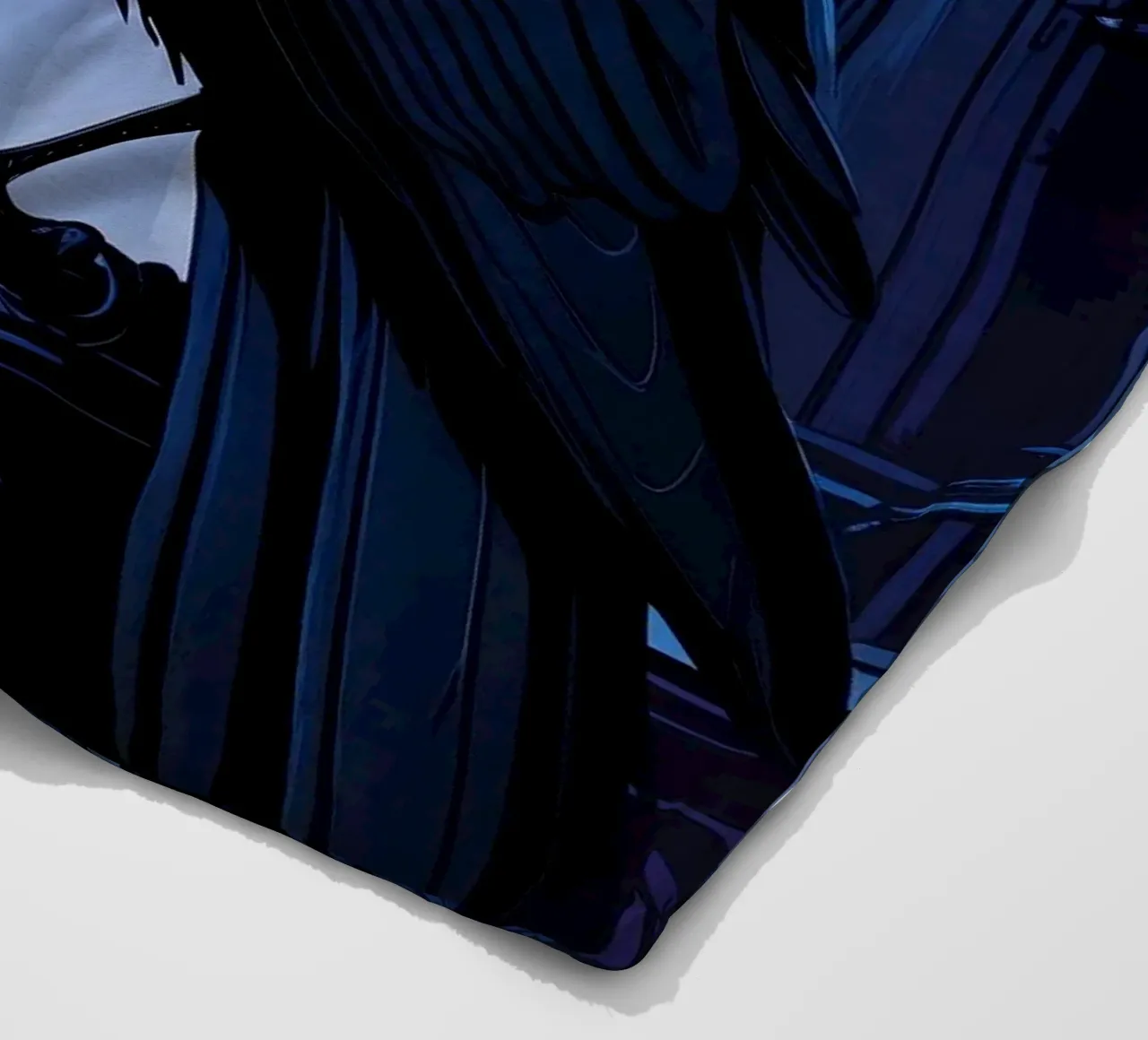 Corvo su una torre gotica coperta in pile da pixelbull - medieval art and more