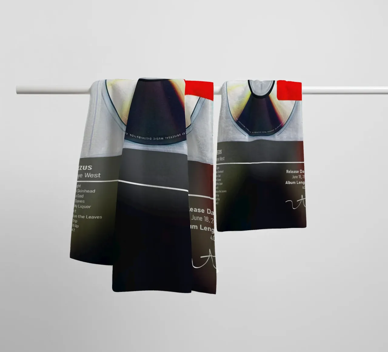 Yeezus (2013) Kanye West towel by DGUnder