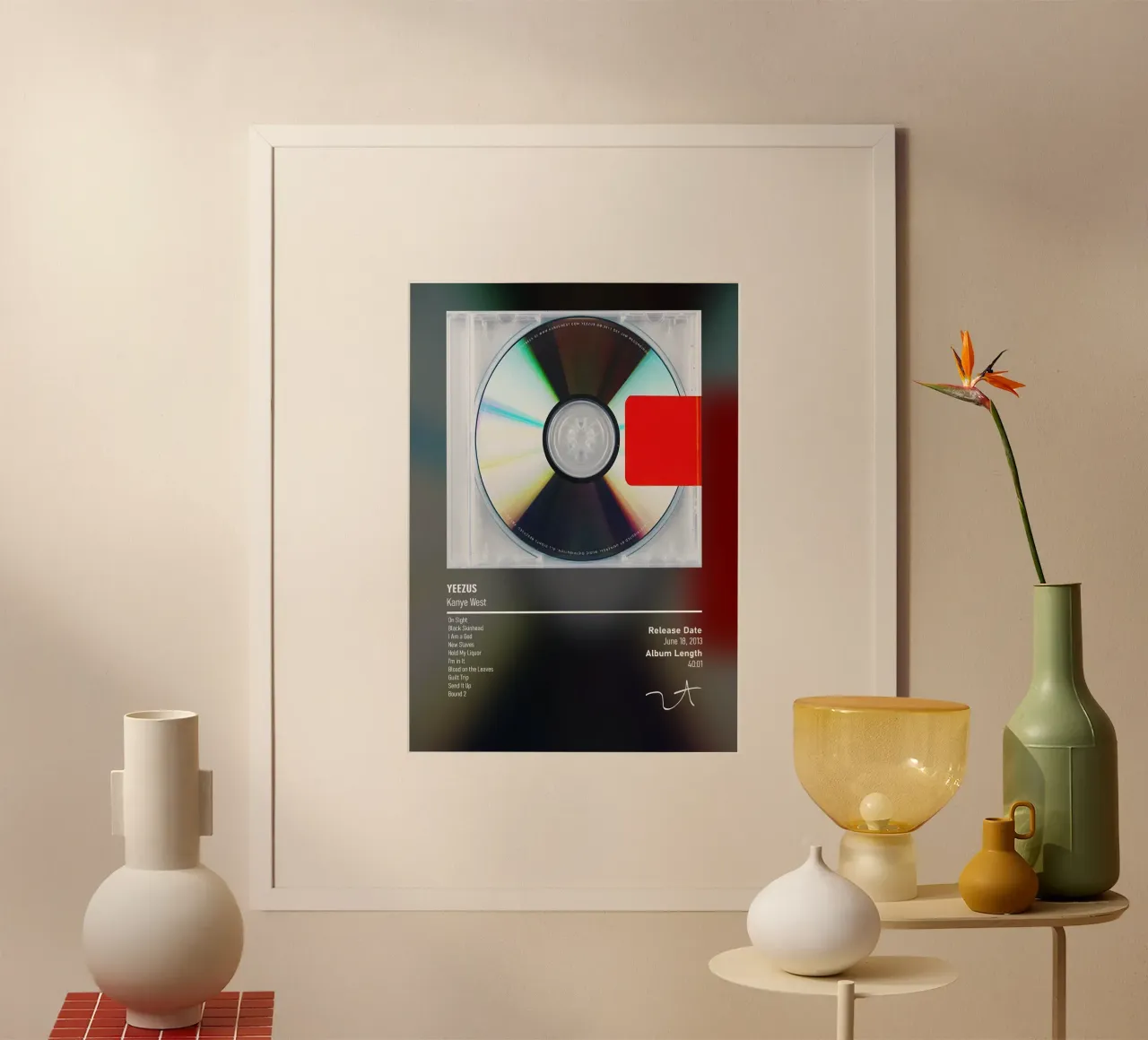 Yeezus (2013) Kanye West poster by DGUnder