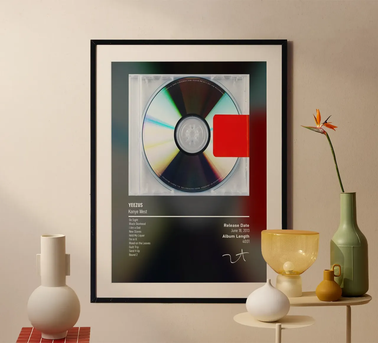 Yeezus (2013) Kanye West poster by DGUnder