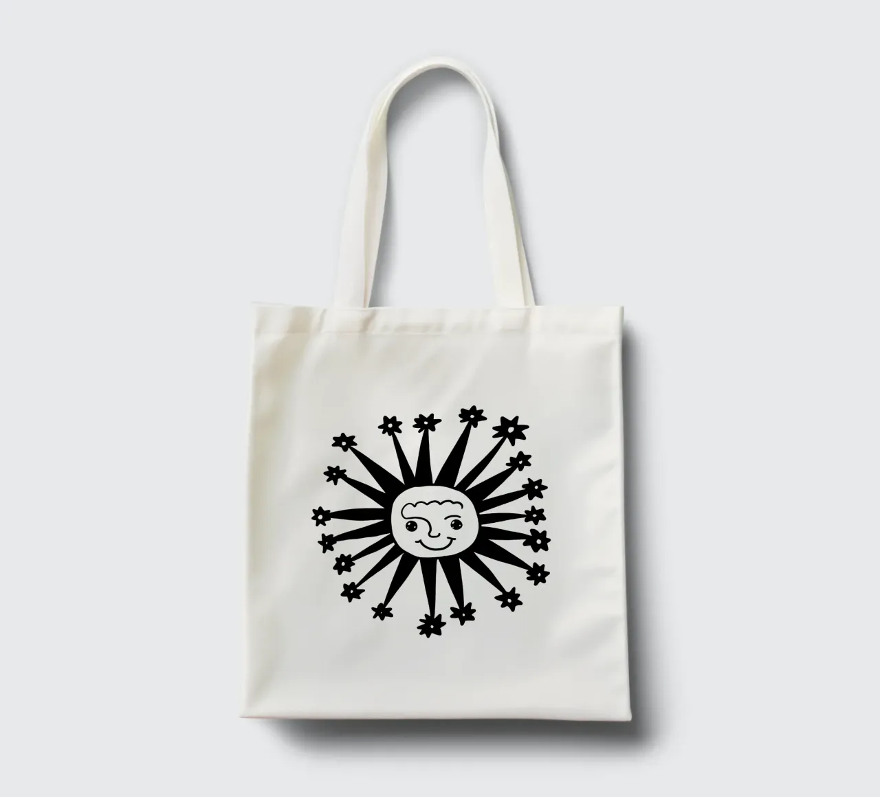 Celestial vibes borsa in juta da TijanaArtStudio88