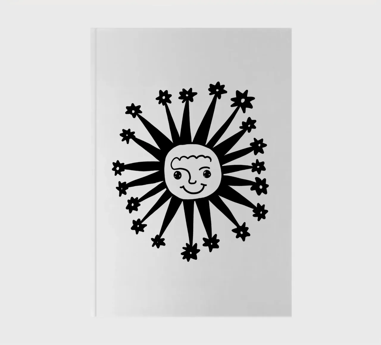 Celestial vibes notebook by TijanaArtStudio88