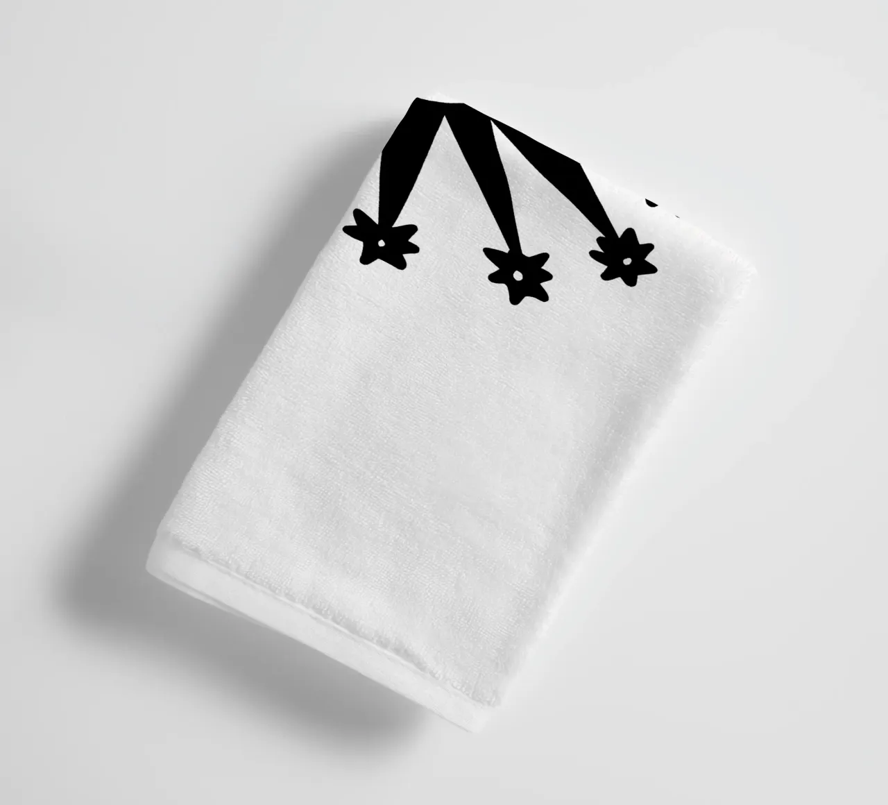 Celestial vibes towel by TijanaArtStudio88