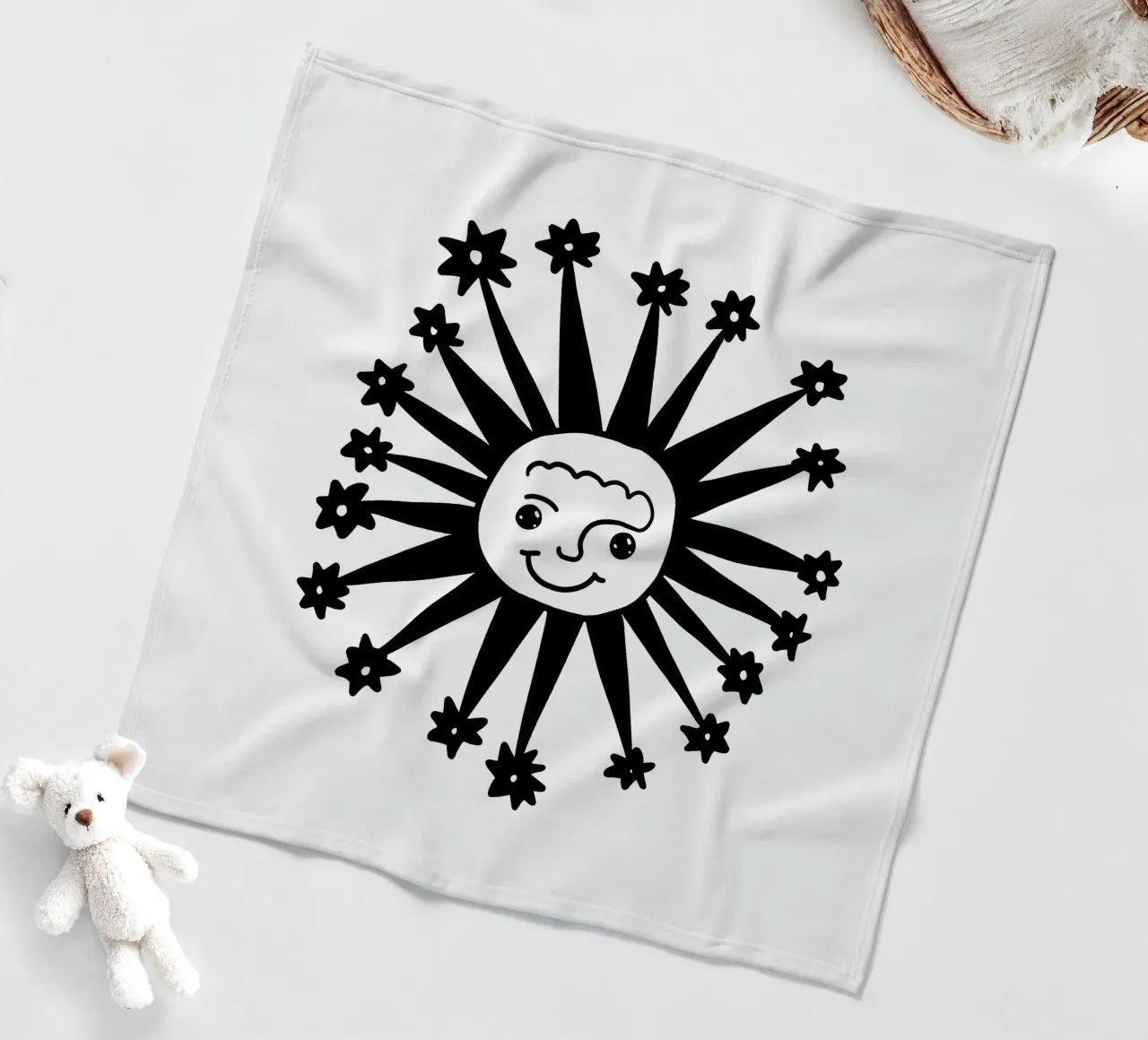 Celestial vibes coperta in pile da TijanaArtStudio88