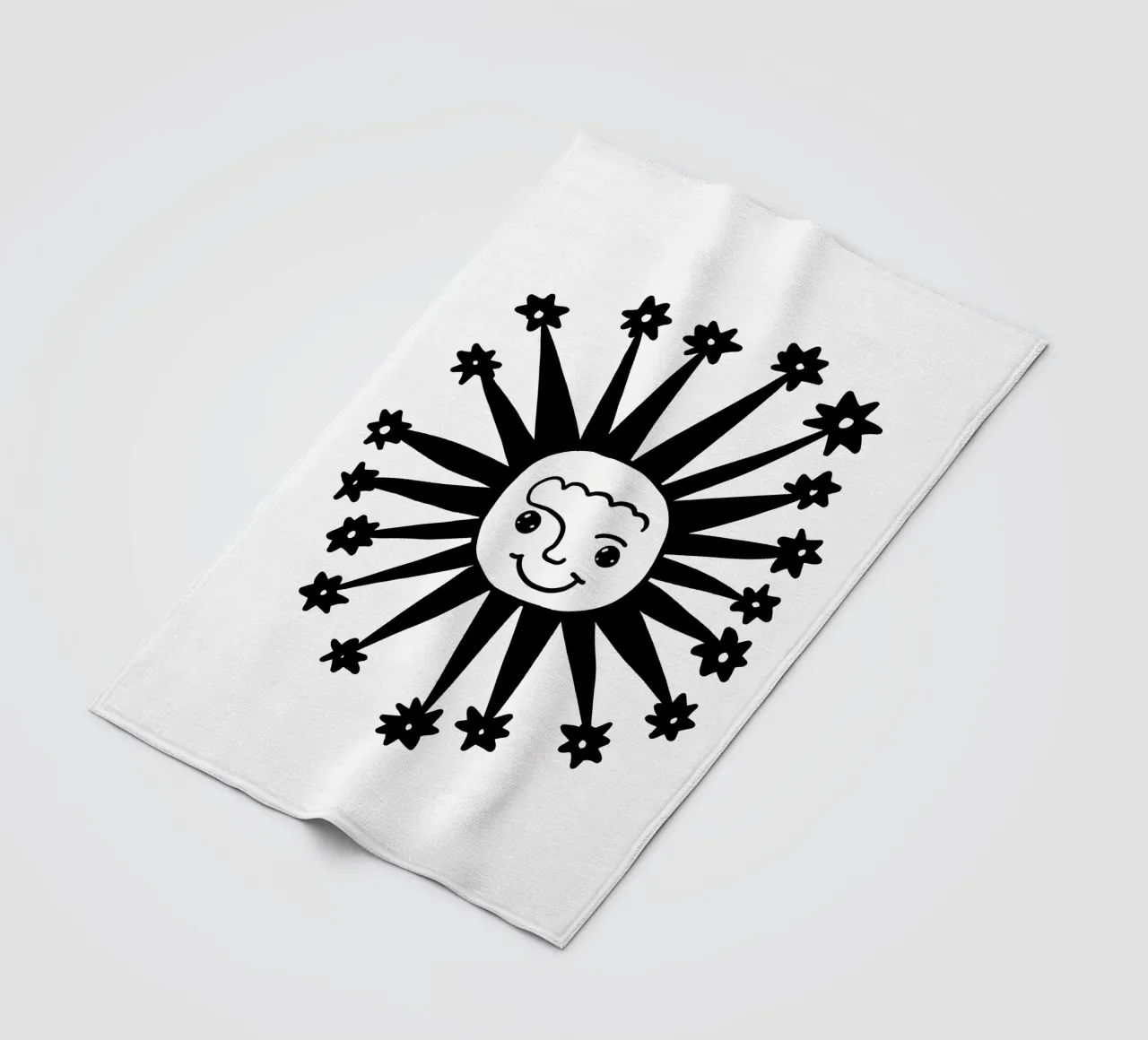 Celestial vibes coperta in pile da TijanaArtStudio88