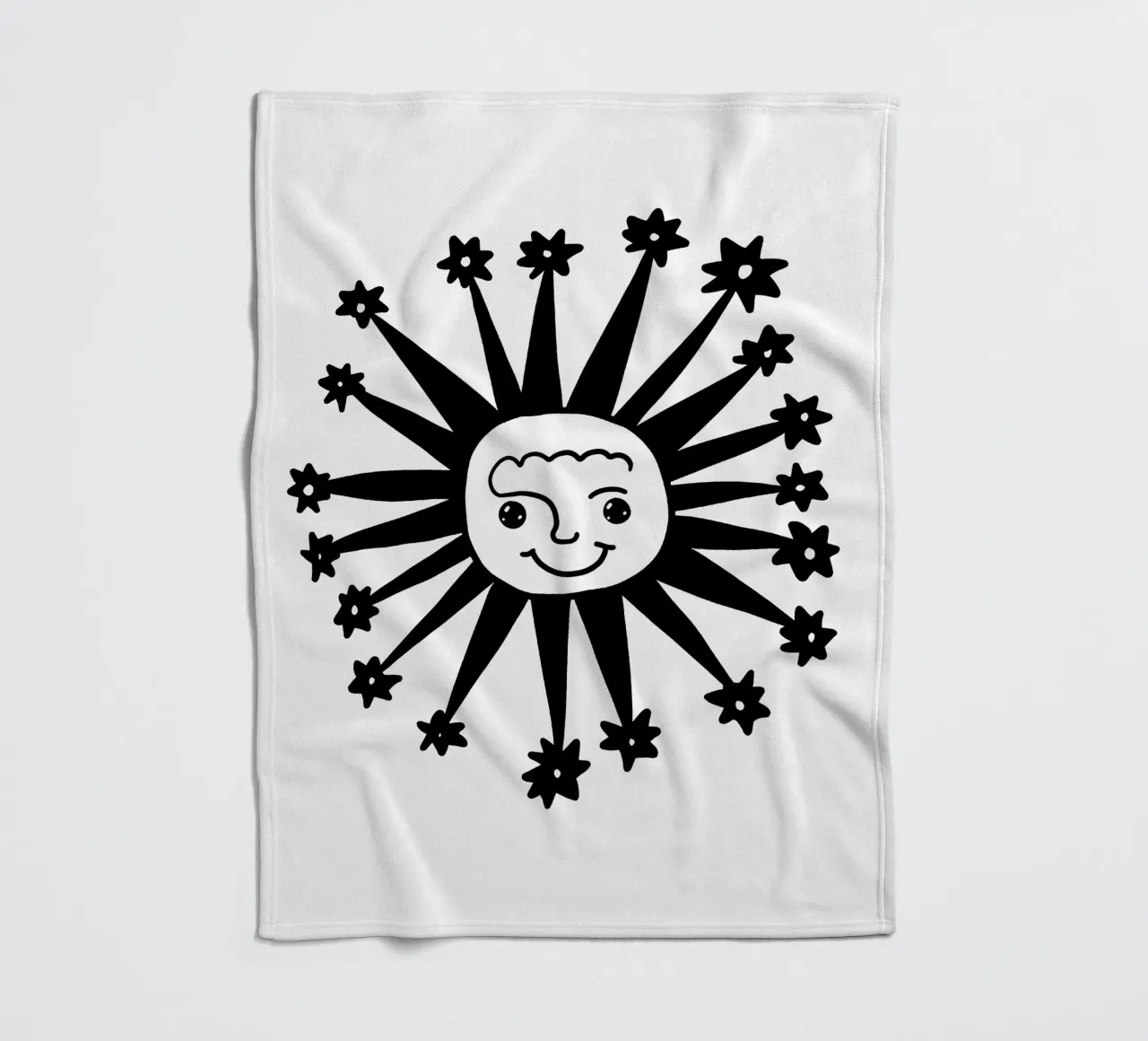 Celestial vibes coperta in pile da TijanaArtStudio88