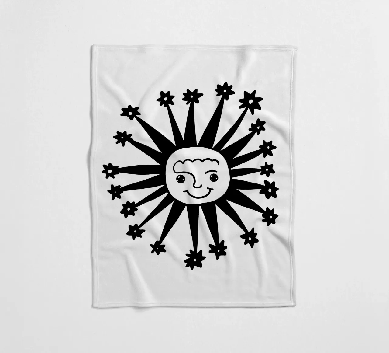 Celestial vibes coperta in pile da TijanaArtStudio88