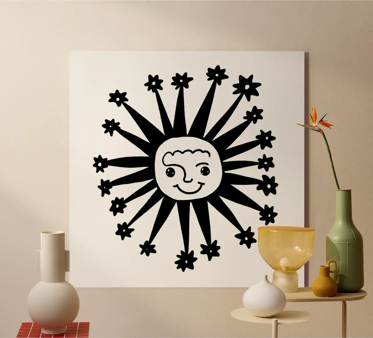 Celestial vibes plexiglass da TijanaArtStudio88