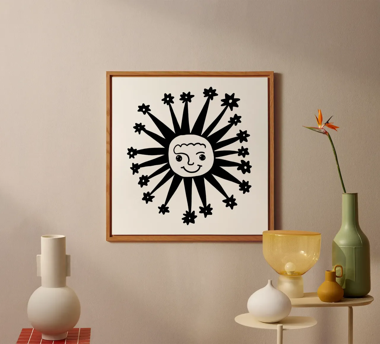 Celestial vibes alluminio dibond da TijanaArtStudio88