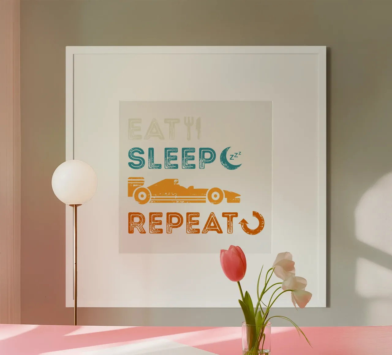 Eat Sleep Formula Repeat Hahnemühle von Mariel Toigo
