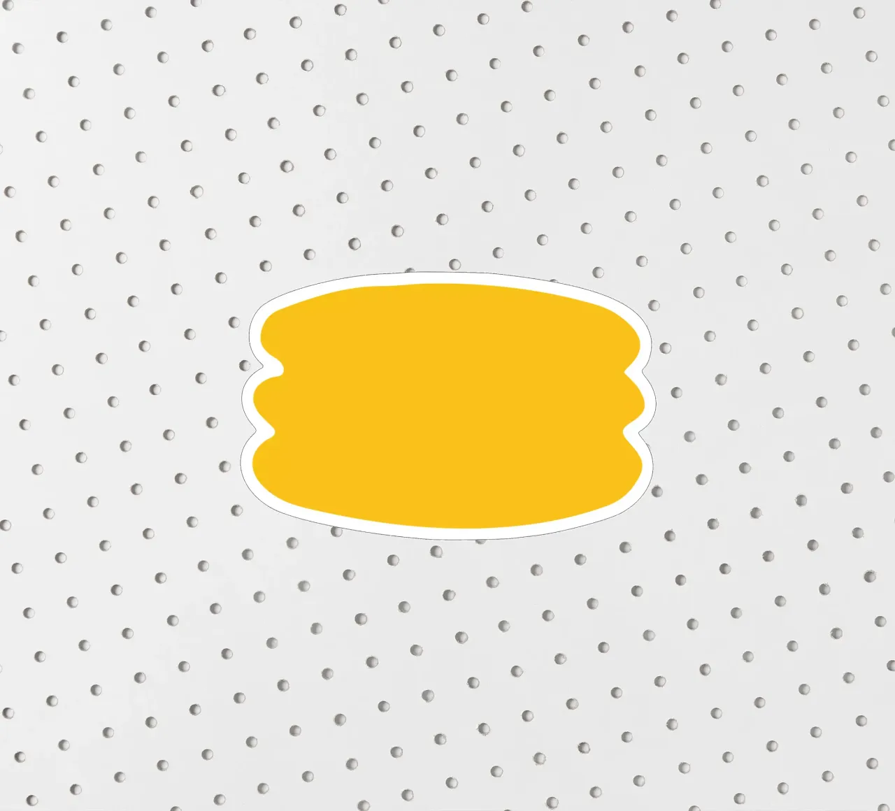 yellow patch sticker van Sticker King