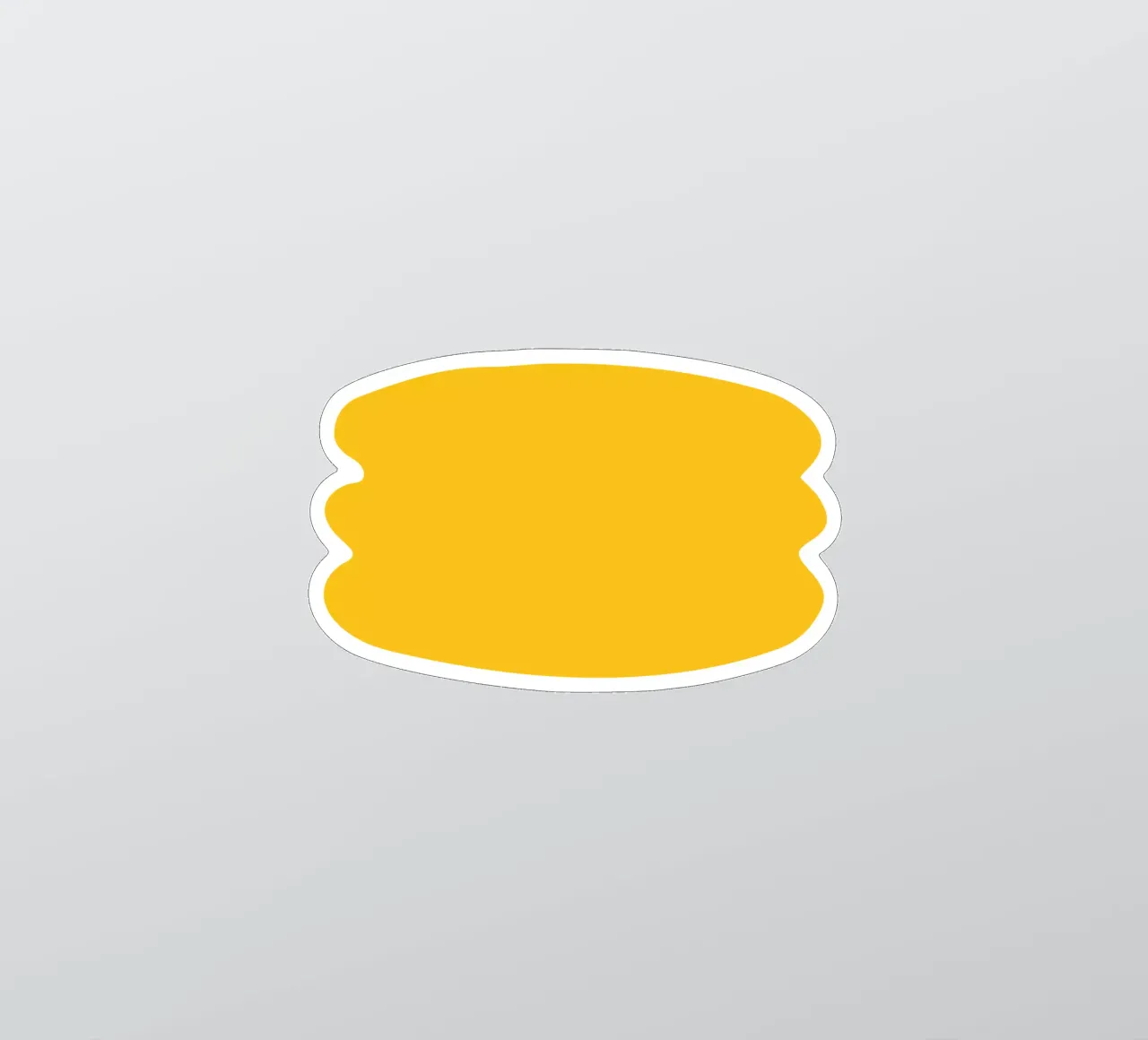 yellow patch sticker van Sticker King