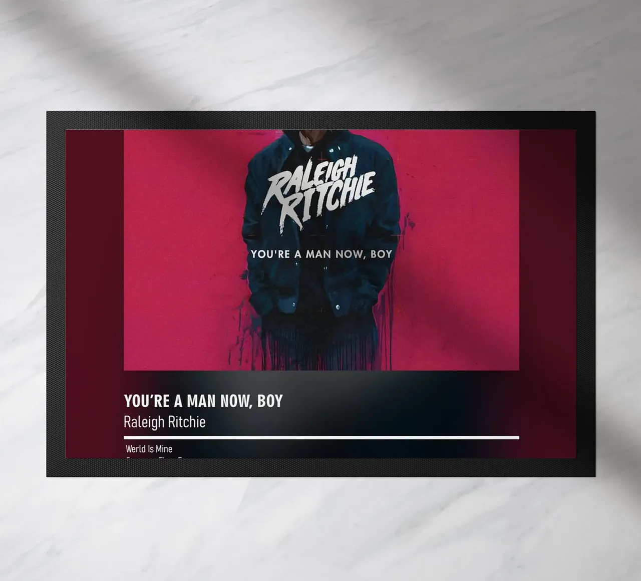 You_re a Man Now, Boy (2016) by Raleigh Ritchie zerbino da DGUnder