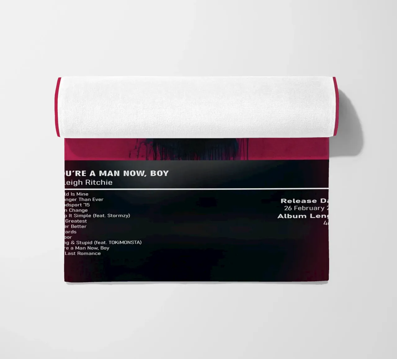 You_re a Man Now, Boy (2016) by Raleigh Ritchie telo mare da DGUnder