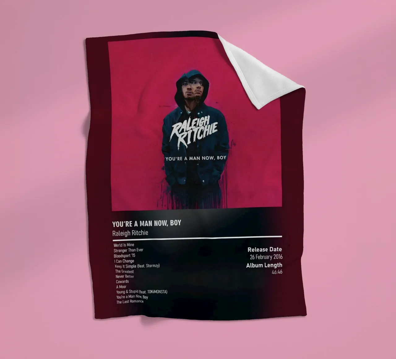 You_re a Man Now, Boy (2016) by Raleigh Ritchie coperta in pile da DGUnder