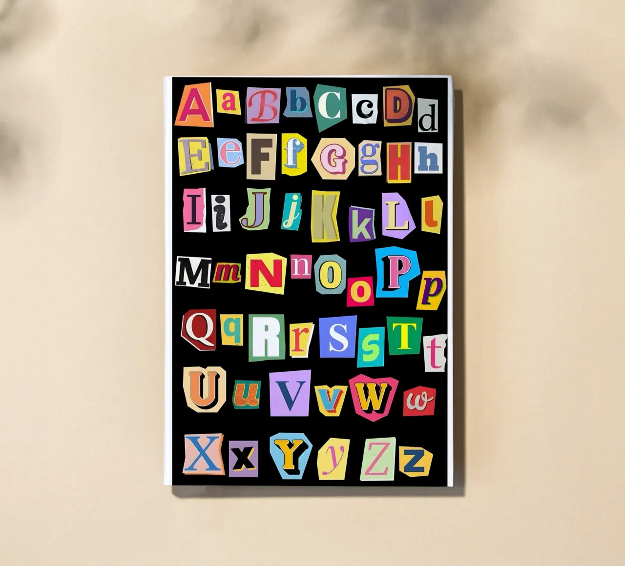 ABC Scramble notebook by Olivia Creator