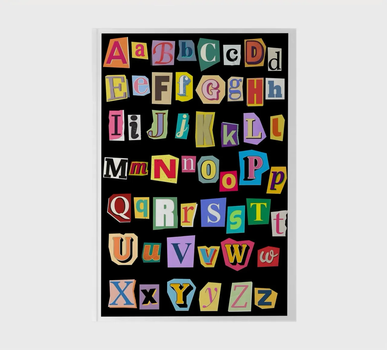 ABC Scramble notebook by Olivia Creator
