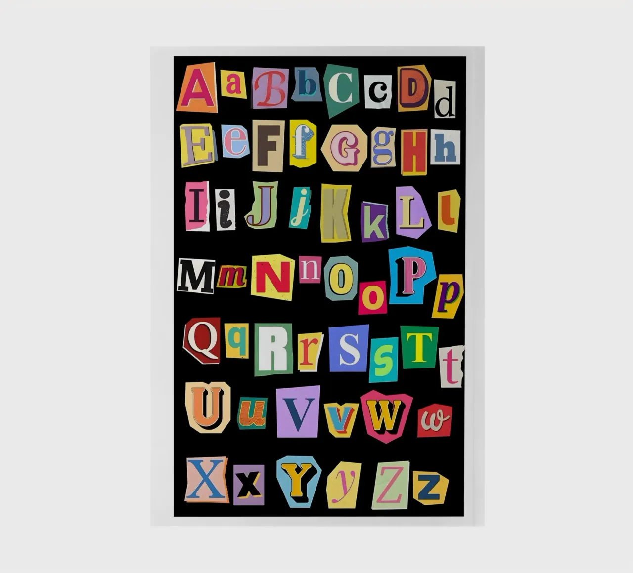ABC Scramble notebook by Olivia Creator
