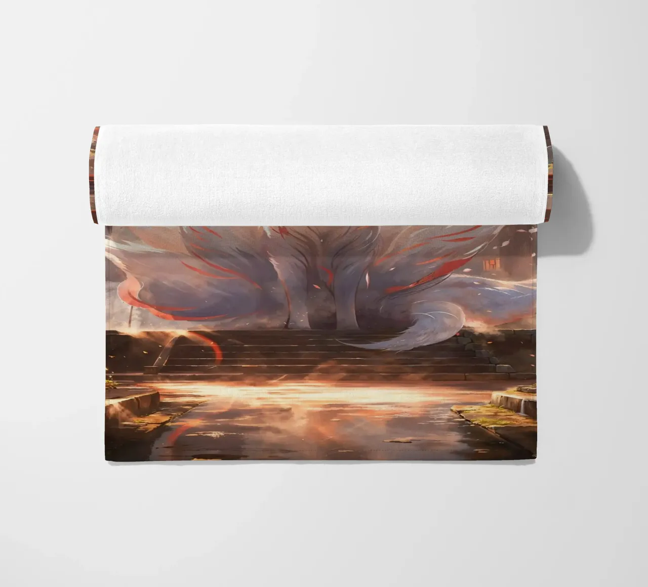 Mystic Kitsune Gateway telo mare da Pixaverse