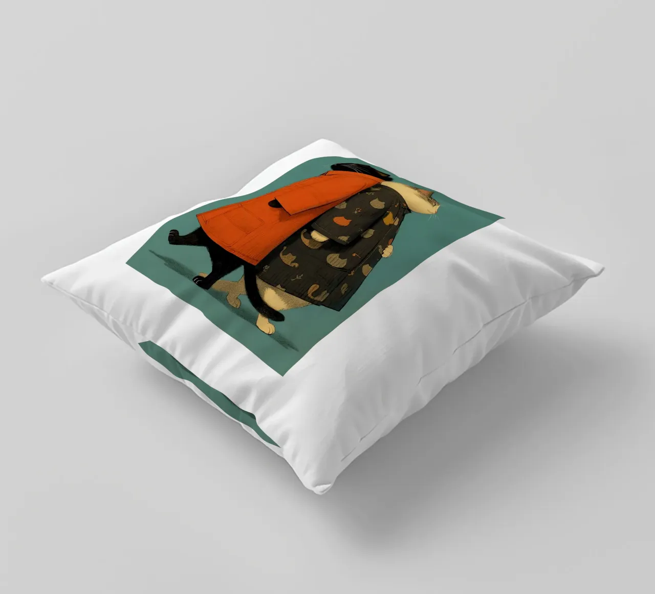 Gatti carini cuscino da Kaden