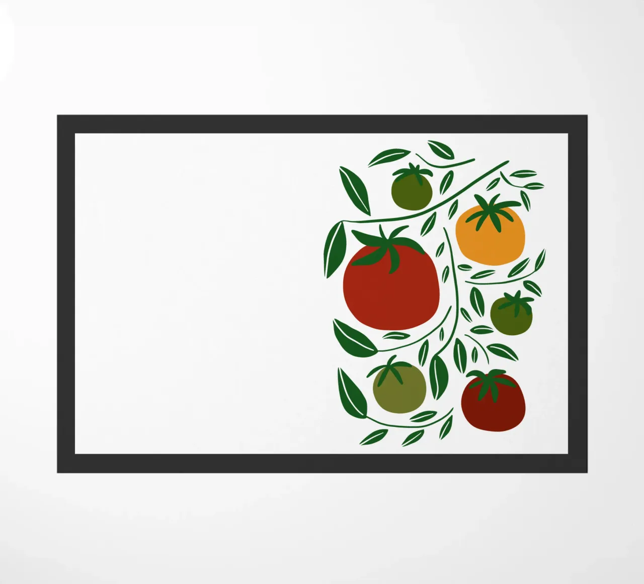 Tomato vibe zerbino da TijanaArtStudio88
