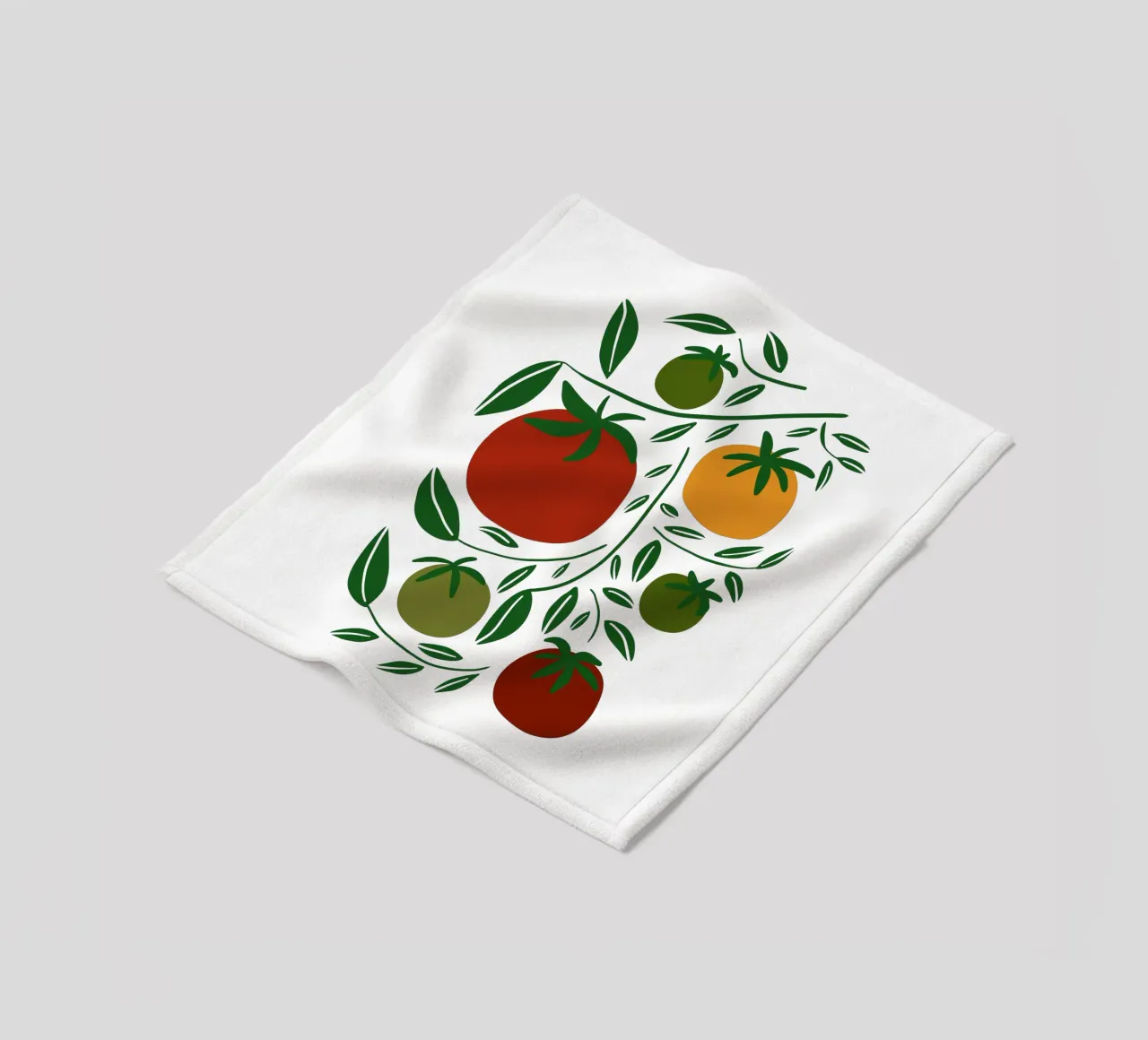 Tomato vibe coperta in pile da TijanaArtStudio88