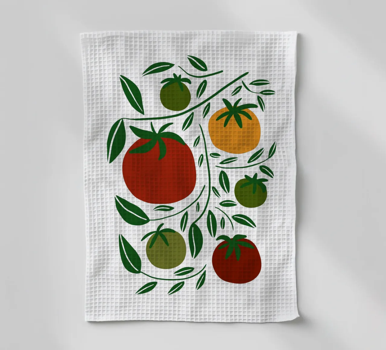Tomato vibe canovaccio da cucina da TijanaArtStudio88