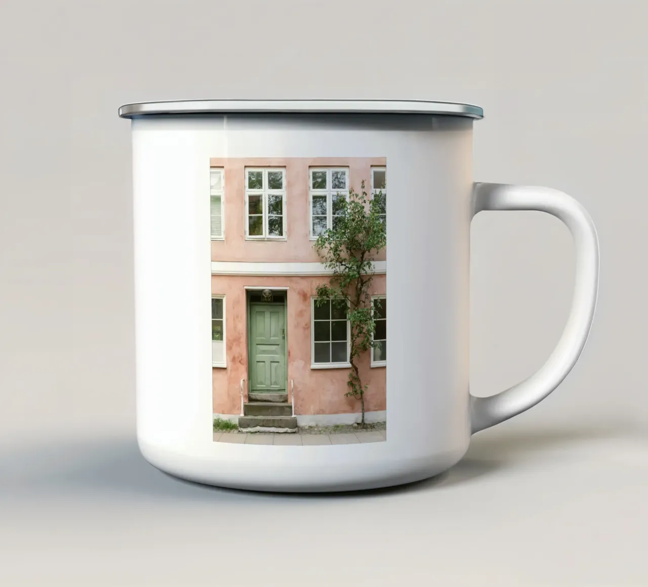 Poster "Blushing Walls tazza in smalto da wongka shop