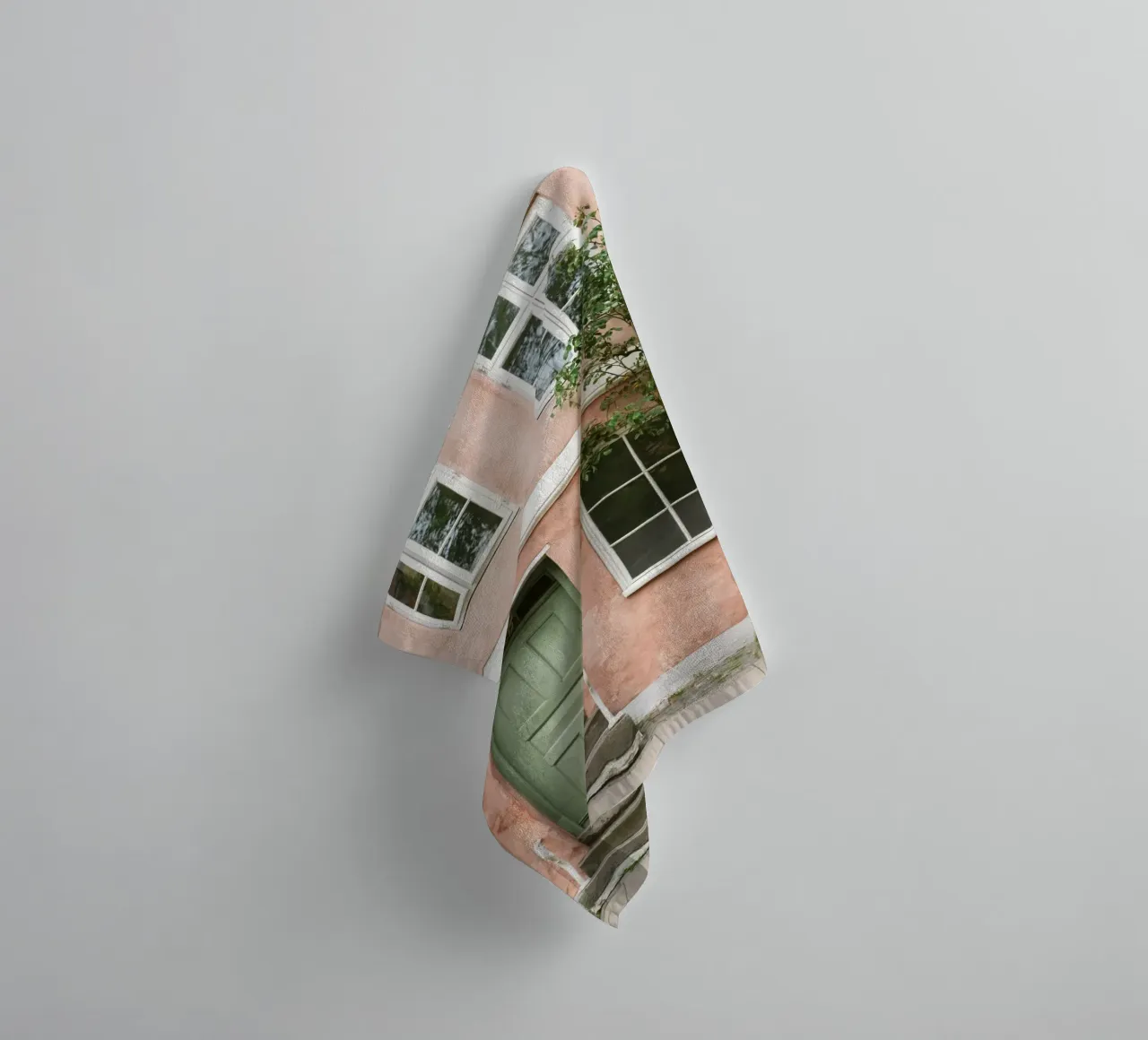 Poster "Blushing Walls asciugamano da bagno da wongka shop