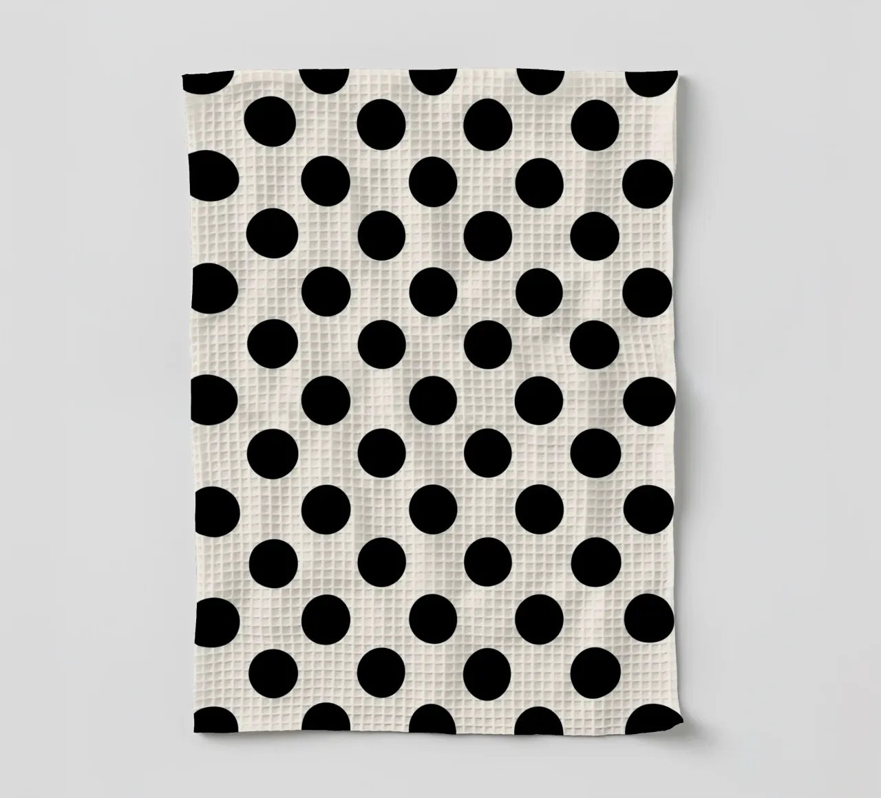 Black and white polka dots canovaccio da cucina da TijanaArtStudio88
