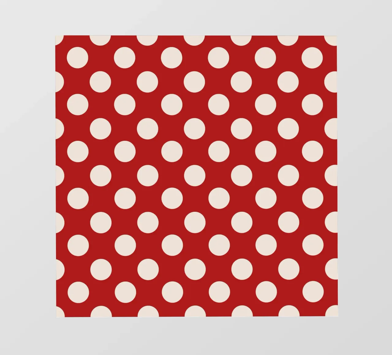 Polka dots on red pellicola backlit da TijanaArtStudio88