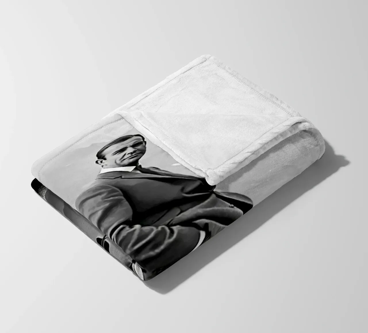 Poster di Sean Connery coperta in pile da wongka shop