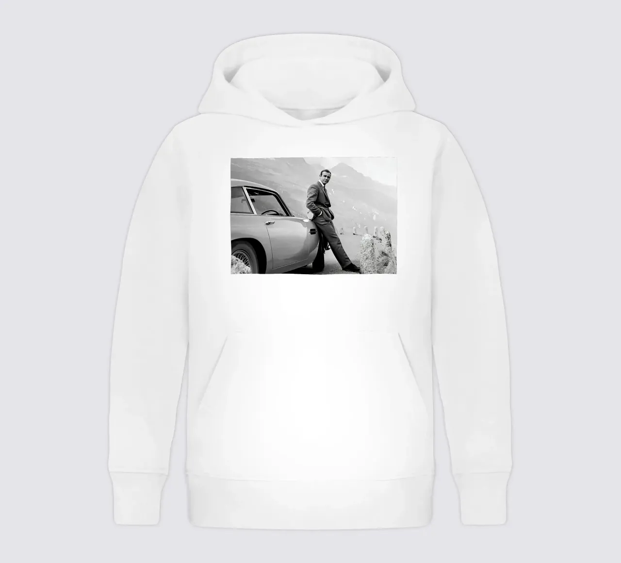 Poster di Sean Connery felpa bambino con cappuccio da wongka shop