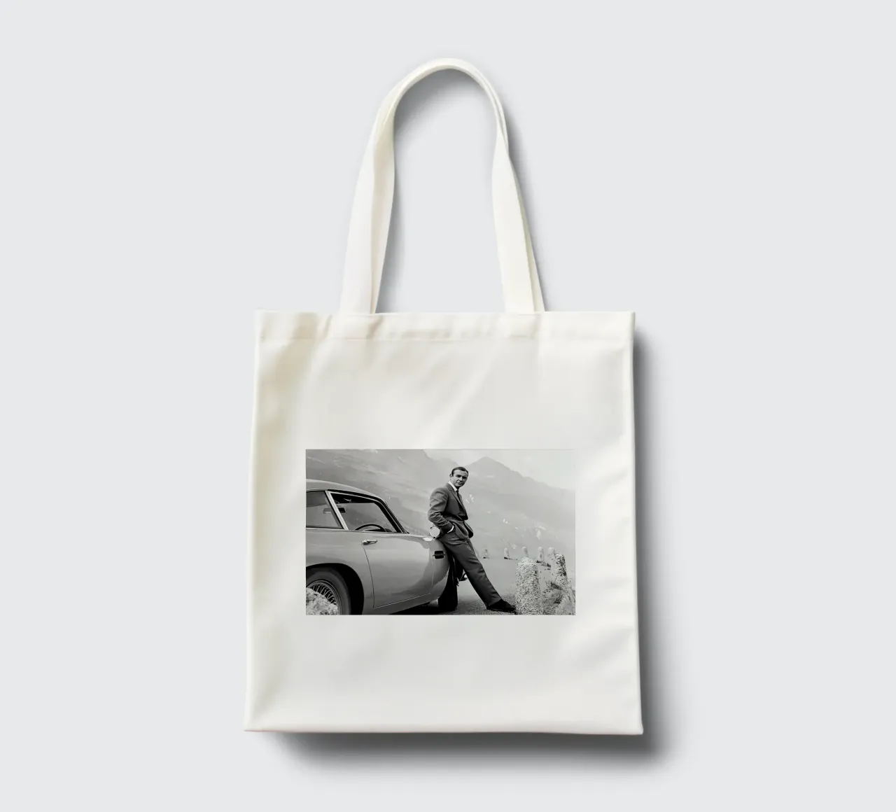 Poster di Sean Connery borsa in juta da wongka shop