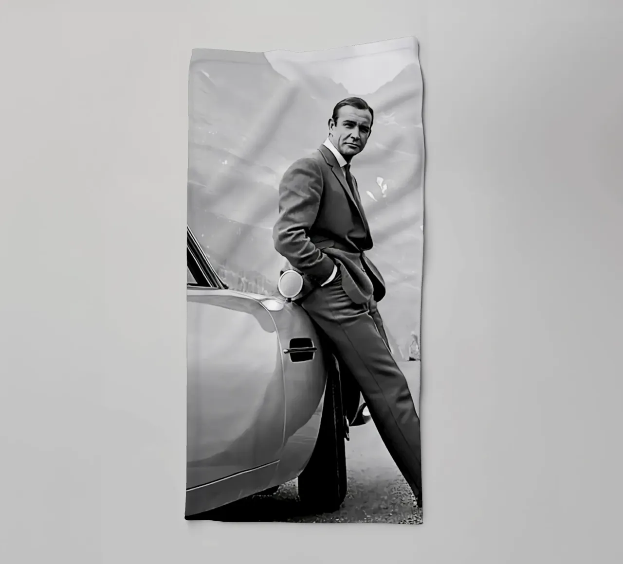 Poster di Sean Connery asciugamano da bagno da wongka shop