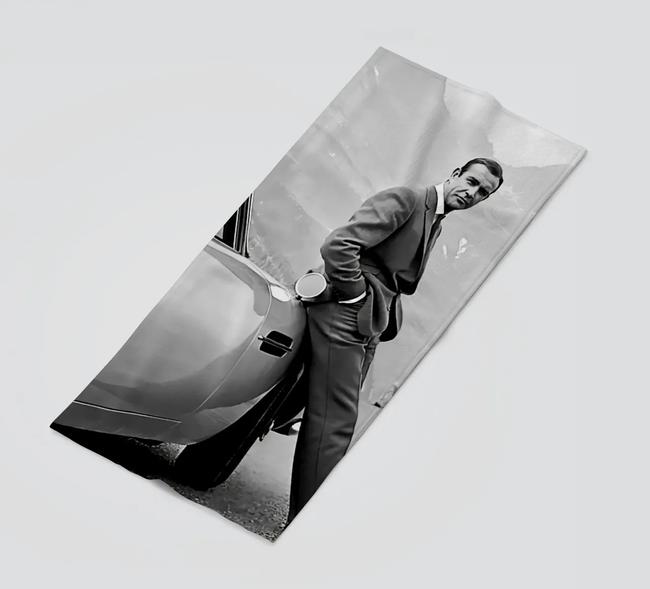 Poster di Sean Connery telo mare da wongka shop