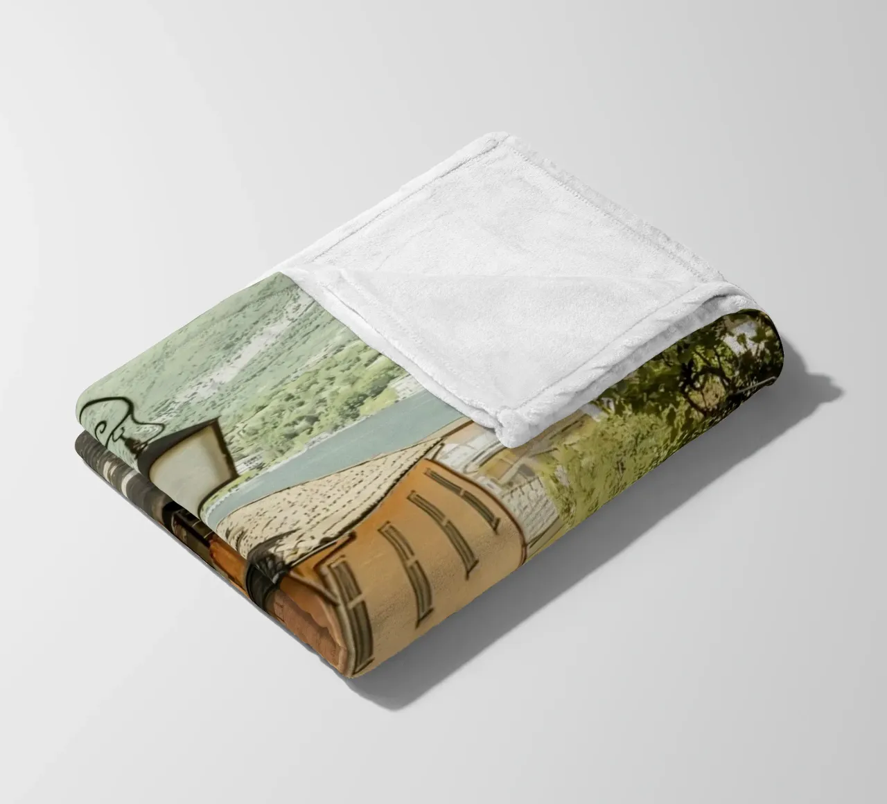 Scale per l'oceano coperta in pile da wongka shop