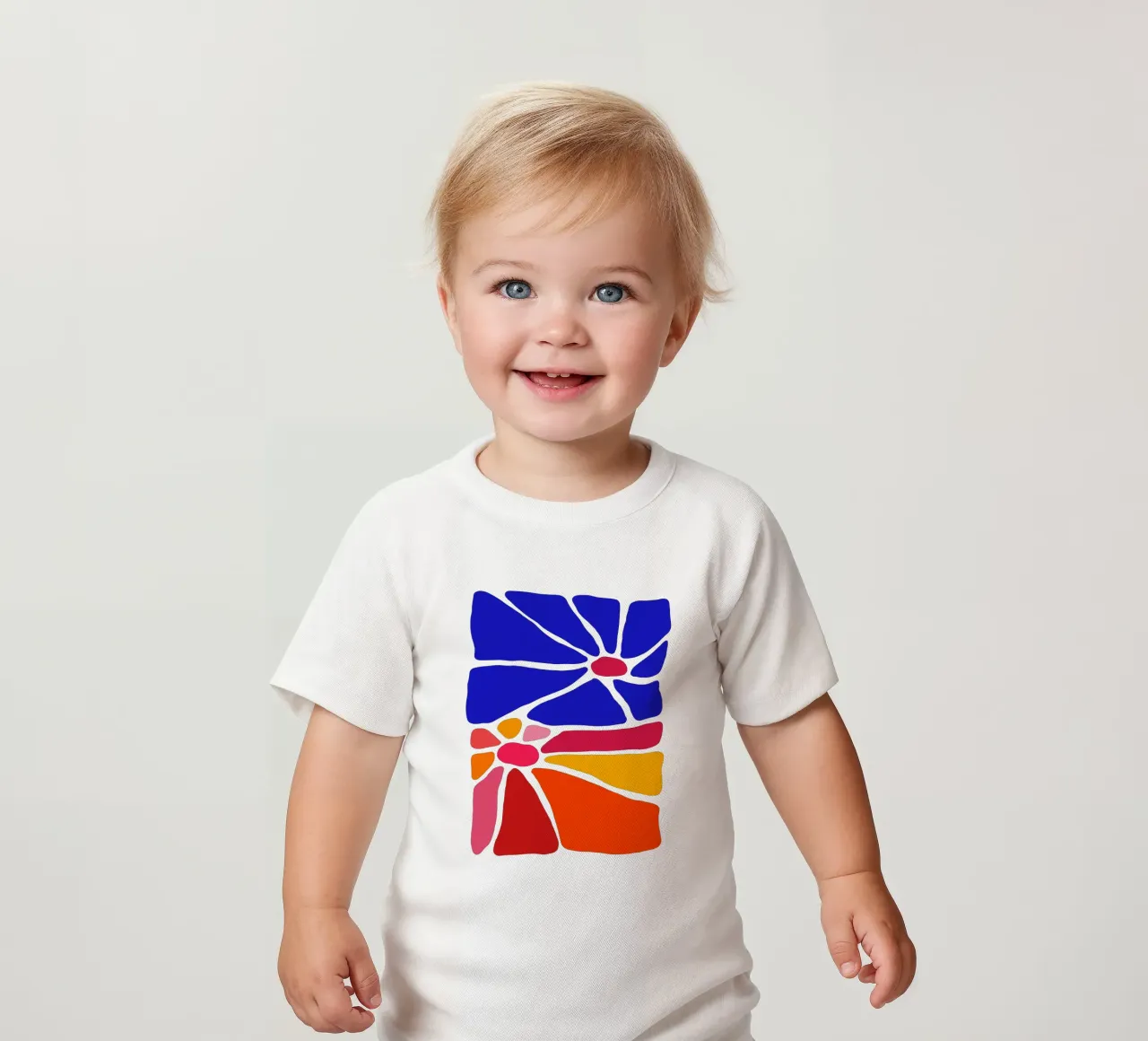 Beach vibrant vibe baby t-shirt by TijanaArtStudio88