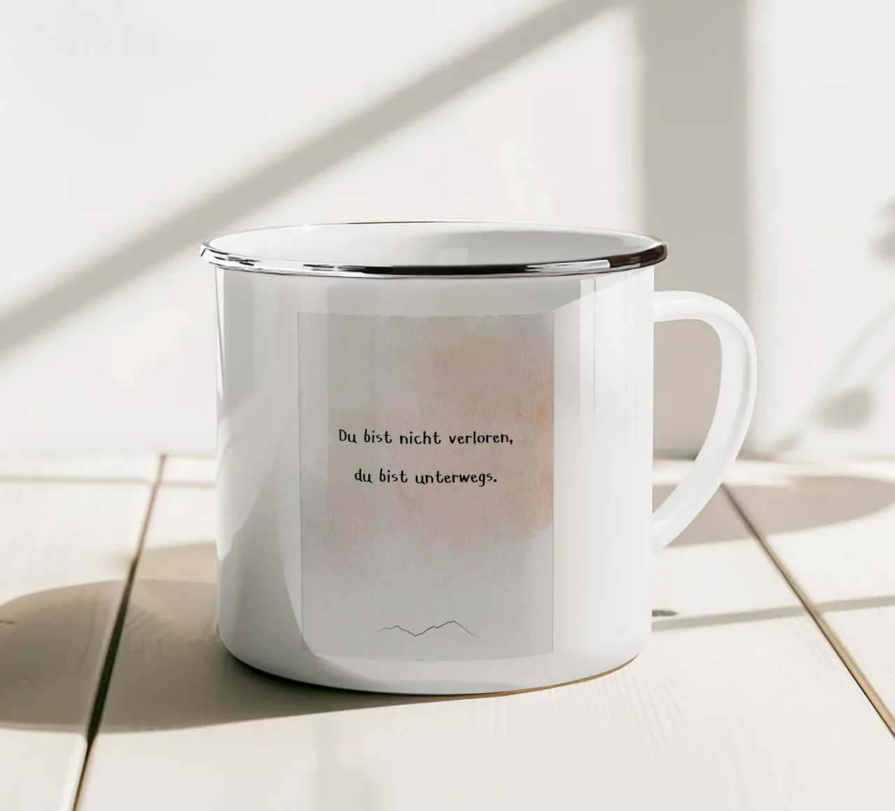 Unterwegs tazza in smalto da AESTHETIC VIBES by Isabel