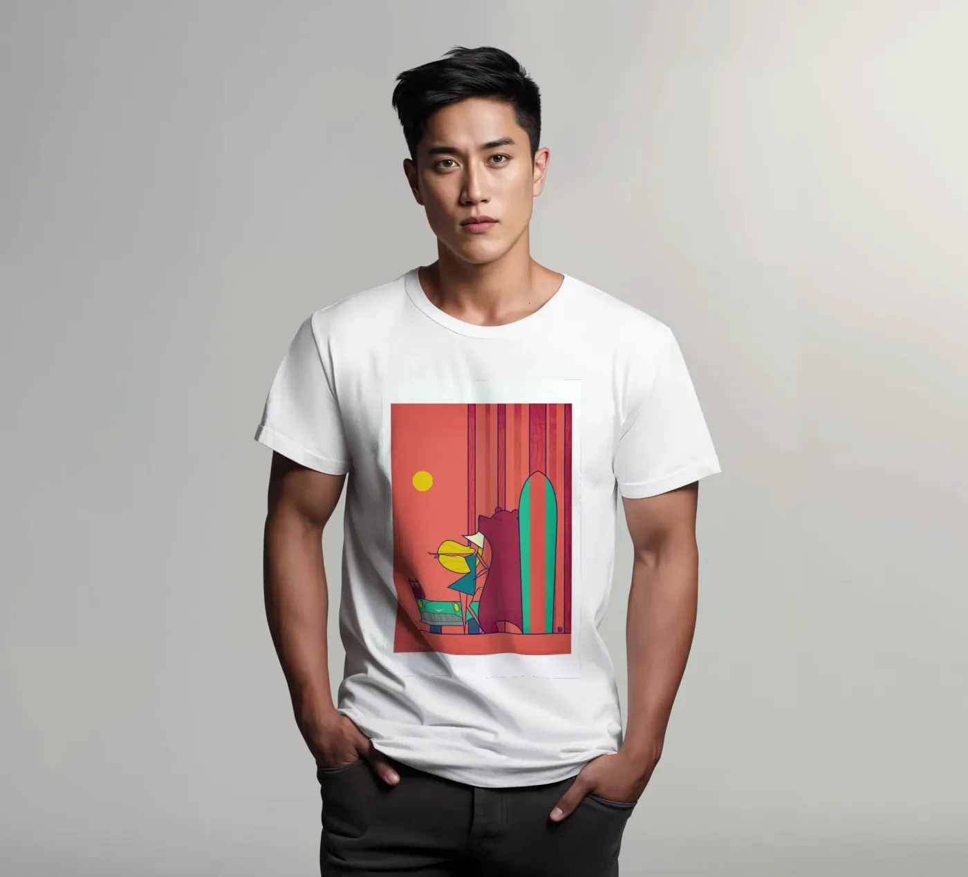 SURF t-shirt da Ale Giorgini